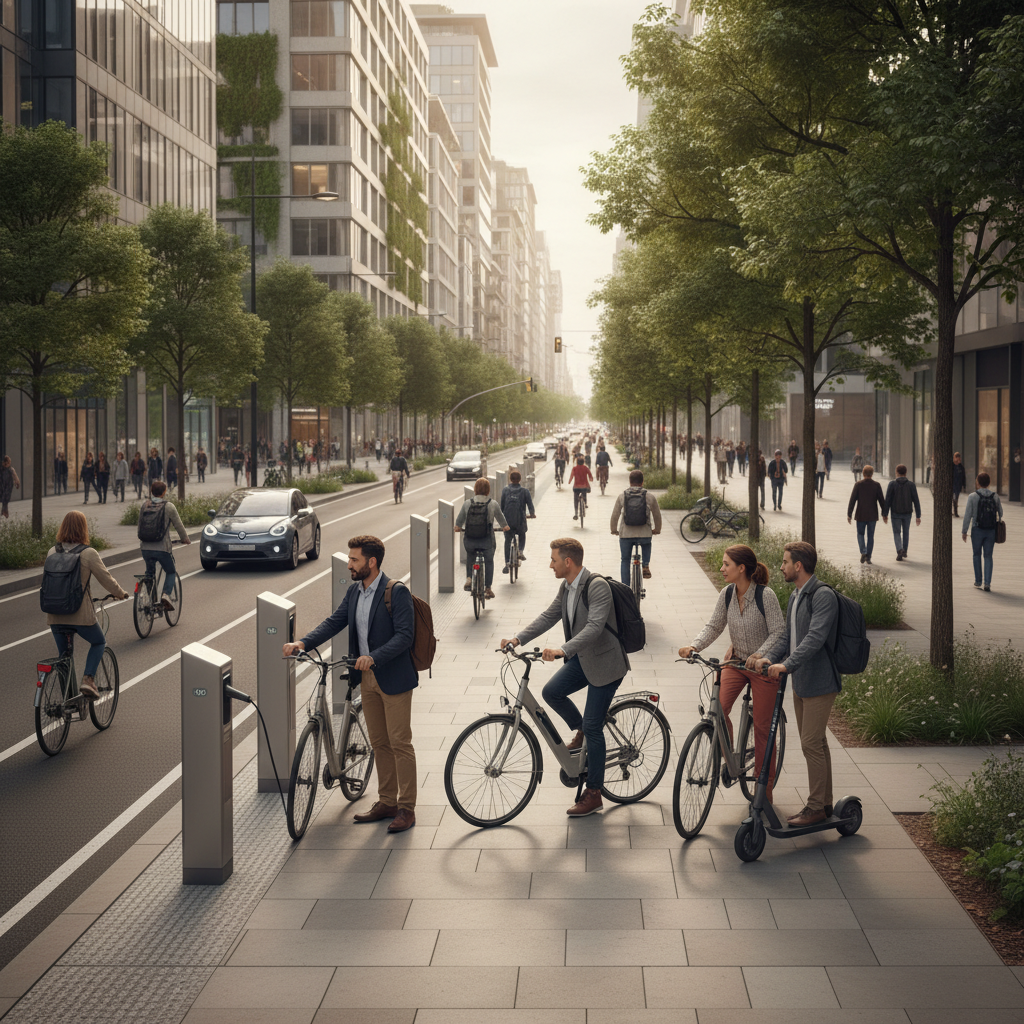 เจาะเทรนด์โลก 2026: ไมโครโมบิลิตี้ดัน E-Bike แทนรถน้ำมัน - global-micro-mobility-ebike-trend