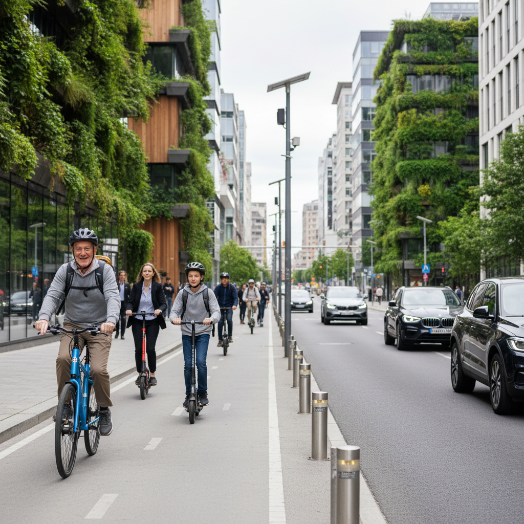 นโยบายรัฐ 2026! ดันเลนพิเศษ E-Bike ปลอดภัยทุกวัย - gov-policy-ebike-lane-2026