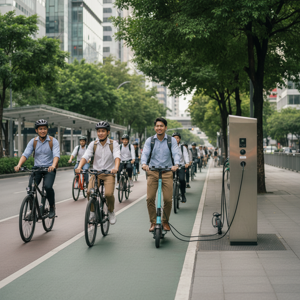 วิเคราะห์นโยบาย Q4/2026: รัฐหนุนใช้ E-Bike ลดฝุ่น PM2.5 - gov-policy-ebike-pm25-trend