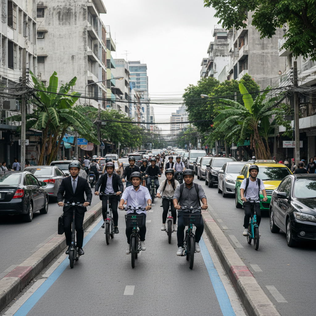 นโยบายรัฐ 2026! จ่อผุดเลนพิเศษหนุนใช้ E-Bike ทั่วกรุง - government-ebike-lane-policy-2026
