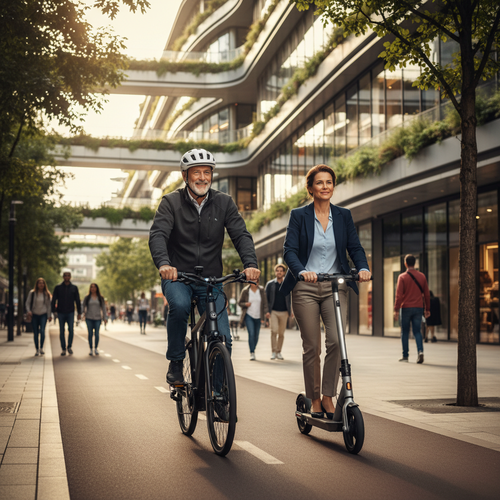 เทรนด์ 2026: IoT เซนเซอร์ E-Bike ขับขี่ปลอดภัย มั่นใจทุกวัย - iot-safety-ebike-scooter-trend