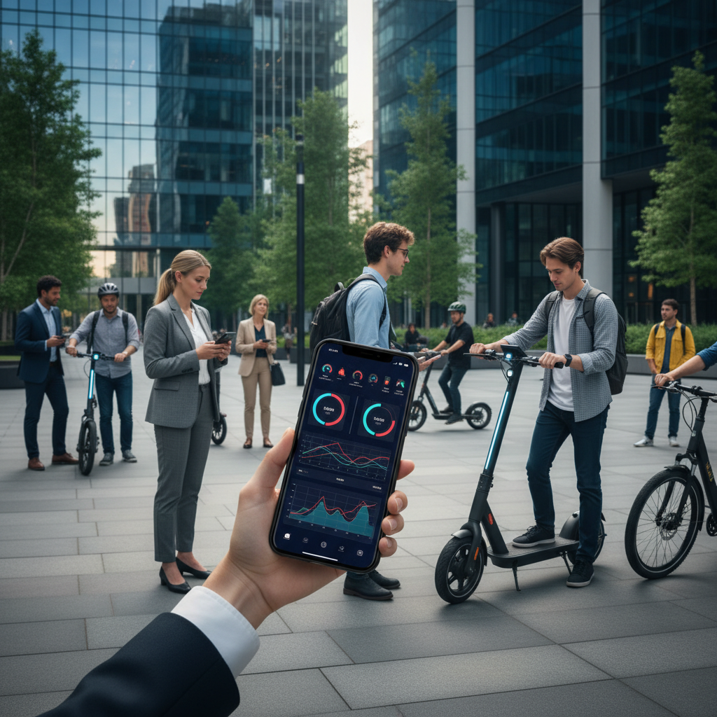 เทรนด์ E-Bike 2026! นวัตกรรม IoT เชื่อมมือถือเช็คแบตเตอรี่ - iot-smart-ebike-trend-2026