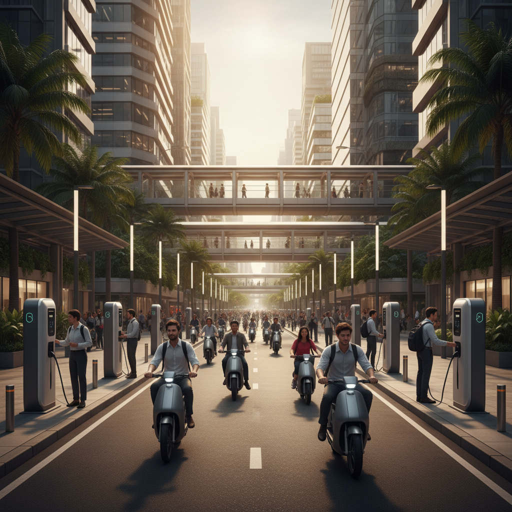 จับตานโยบาย EV ปลายปี 2026: จุดชาร์จผุดเพียบ ดัน E-Bike โต - late-2026-ev-charging-trend