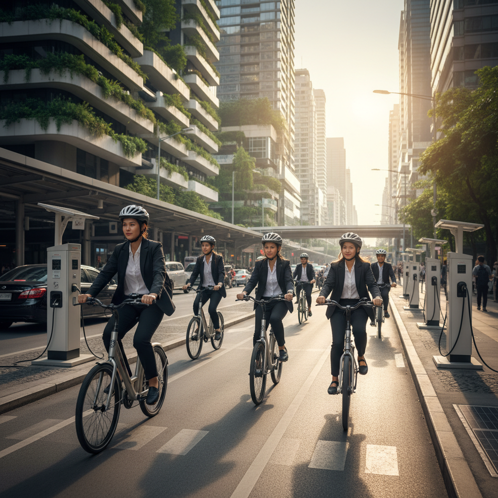 วิเคราะห์เทรนด์ E-Bike ปลายปี 26 ขับเคลื่อนสมาร์ทซิตี้ไทย - late-2026-smart-ebike-trend