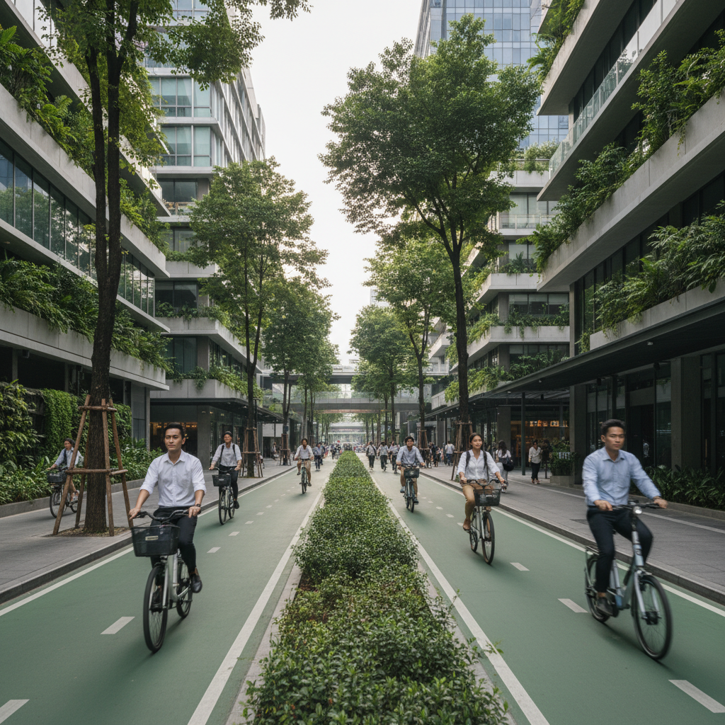 เทรนด์ 2026! ดันเมืองคาร์บอนต่ำ หนุนคนไทยใช้ E-Bike - low-carbon-city-ebike-trend