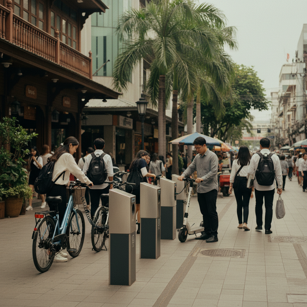จับตาเทรนด์! จุดชาร์จ EV จิ๋วผุดทั่วไทย ดัน E-Bike มาแรง - mini-ev-charging-trend-2026