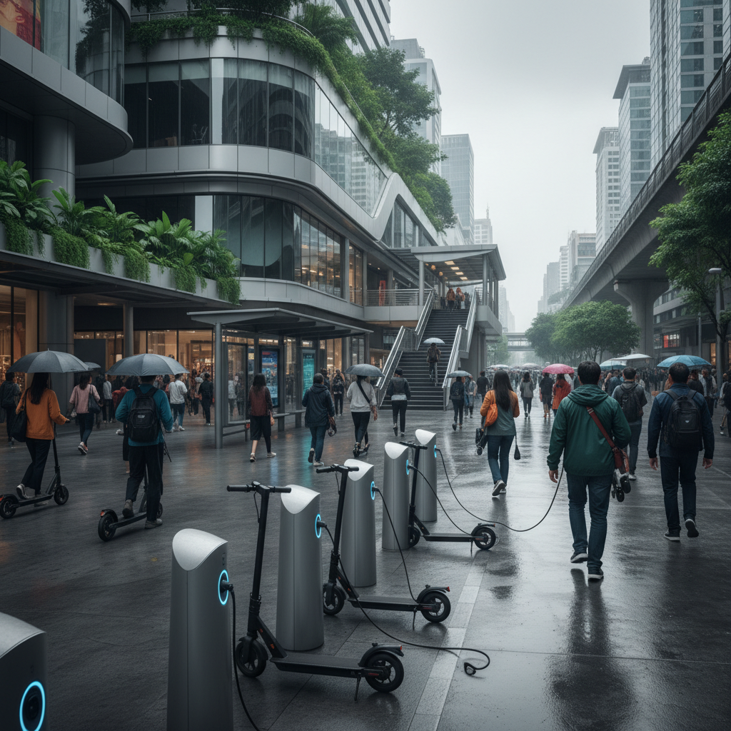 วิเคราะห์ตลาด EV Q3/2026: สกู๊ตเตอร์ไฟฟ้าพับได้ฮิตทั่วไทย - portable-electric-scooter-trend-2026