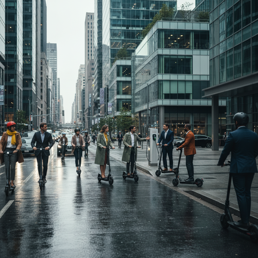 นักรีวิวชี้เทรนด์ EV 2026: สกู๊ตเตอร์ไฟฟ้าครองใจวัยทำงาน - review-scooter-trend-2026