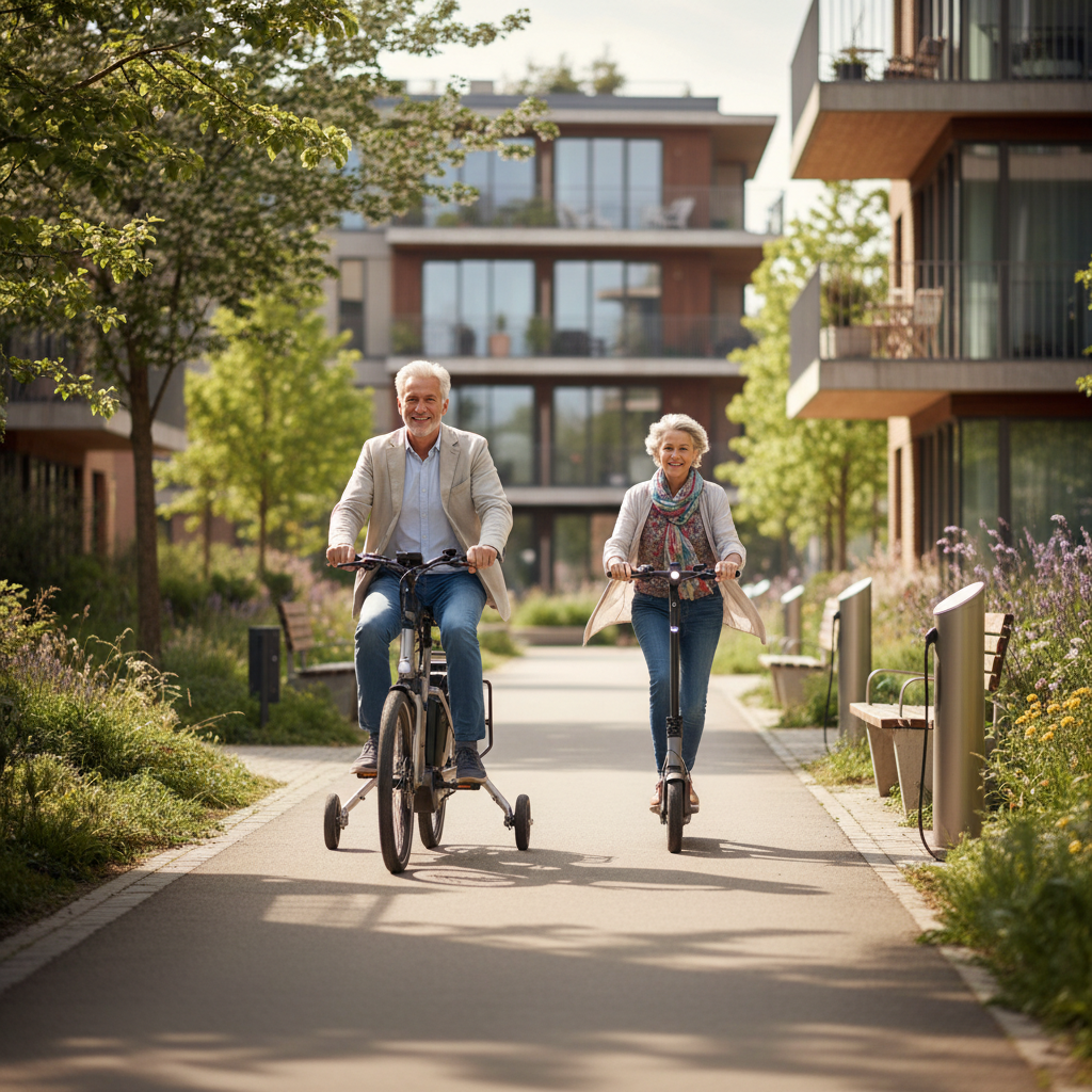 อนาคตวัยเก๋า 2026: E-Bike พาหนะหลักเพื่อผู้สูงวัย - senior-ebike-ev-future-trend