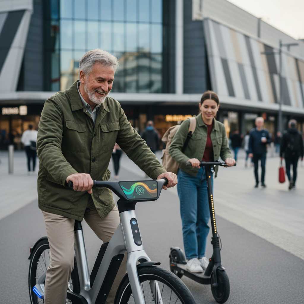 เจาะเทรนด์โลก 2026: AI และเซนเซอร์อัจฉริยะใน E-Bike - smart-ai-ebike-scooter-2026