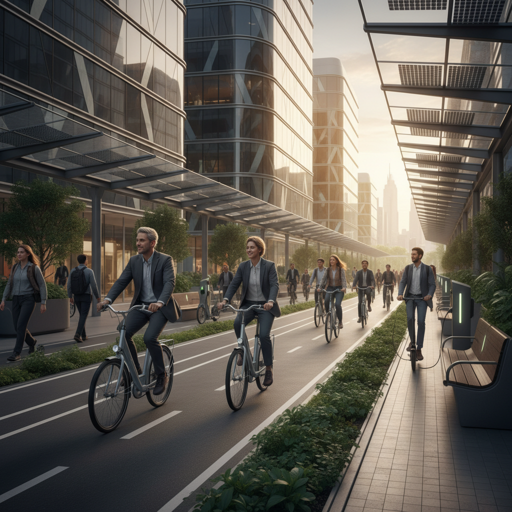 นโยบายรัฐปี 2026 หนุน E-Bike ขับขี่ล้ำสมัยสไตล์ Smart City - smart-city-ebike-gov-policy
