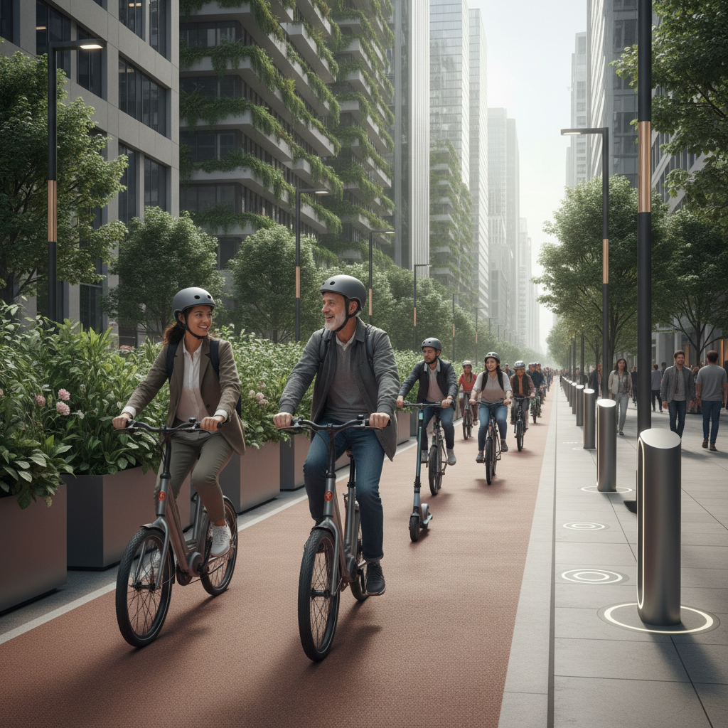 สมาร์ทซิตี้ 2026! เทรนด์ E-Bike Zone สู่การเดินทางไร้ควัน - smart-city-ebike-zone-2026