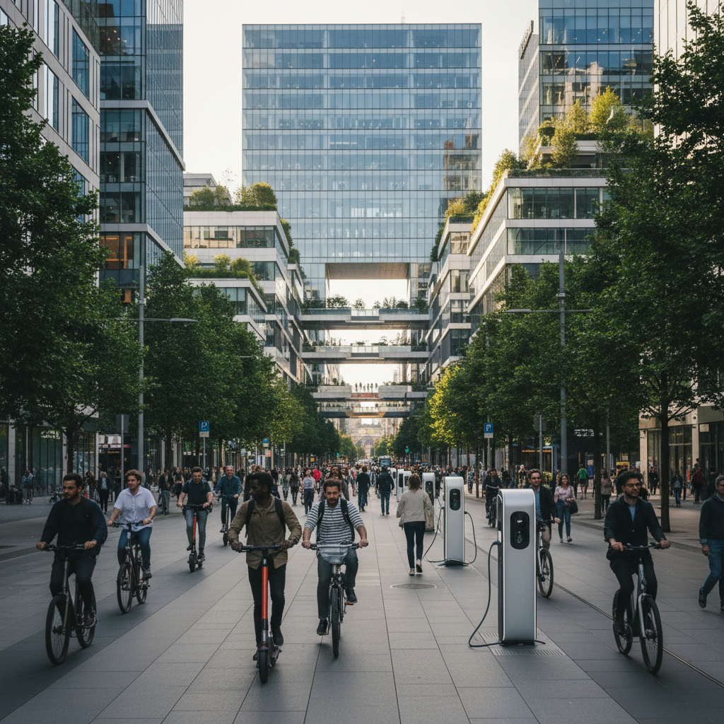 เทรนด์ Smart City 2026! ดันสกู๊ตเตอร์ไฟฟ้าเป็นพาหนะหลัก - smart-city-escooter-trend-2026