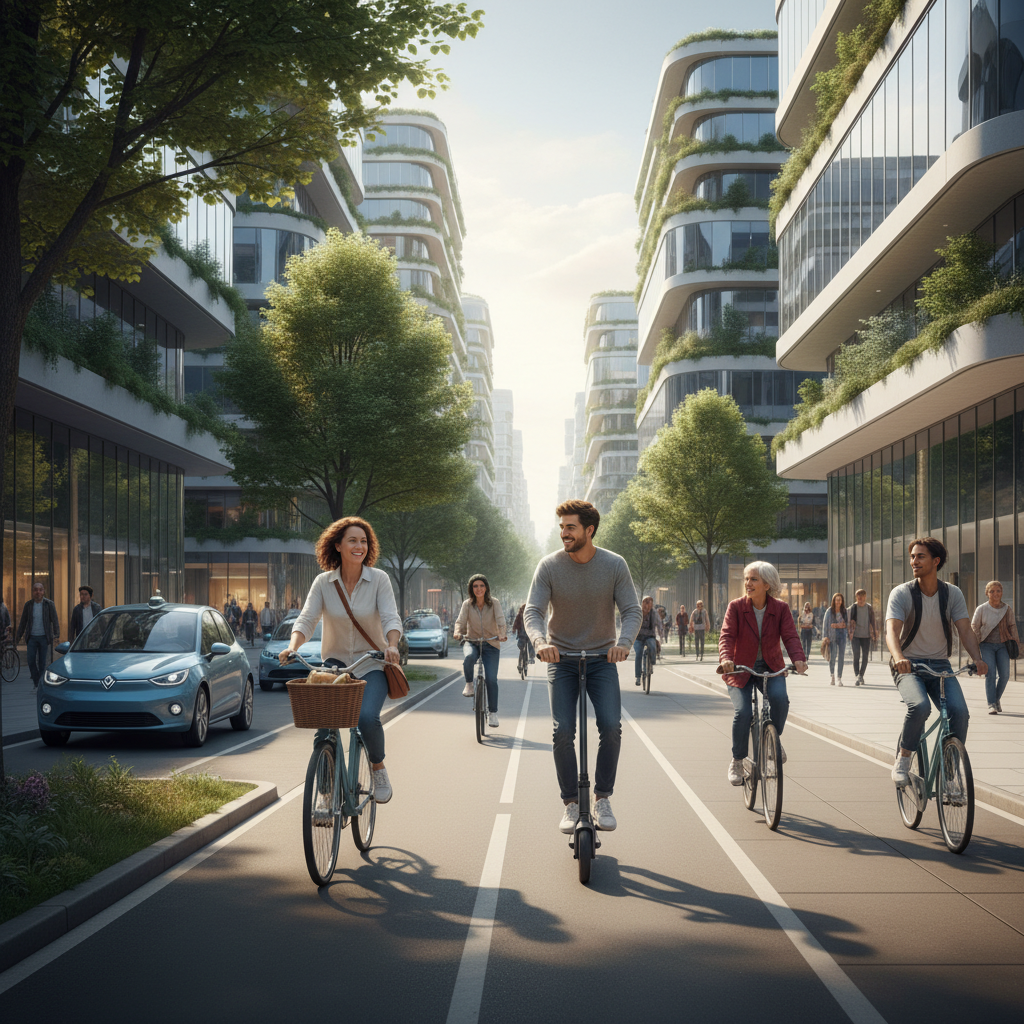 นโยบาย EV 2026! รัฐจ่อดัน E-Bike วิ่งฉลุยใน Smart City - smart-city-ev-policy-2026