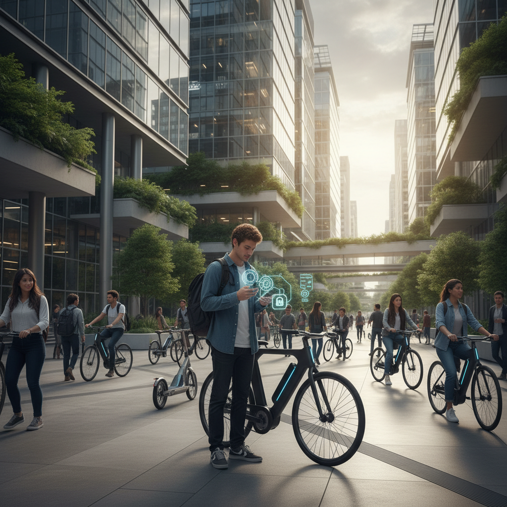 เทรนด์ EV 2026! E-Bike ล้ำหน้าด้วย AI เชื่อมมือถือกันขโมย - smart-ebike-ai-trend-2026