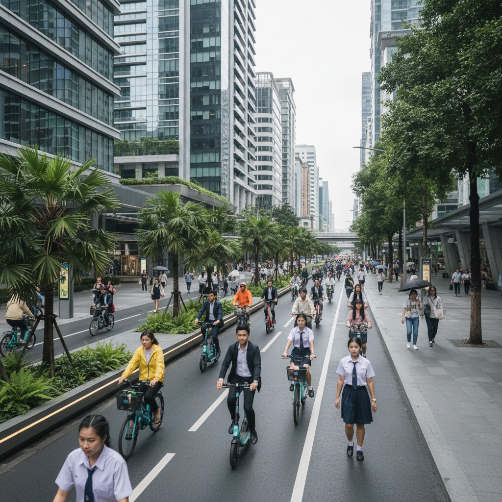 เจาะนโยบาย EV 2026: รัฐเตรียมขยายเลน E-Bike อัจฉริยะ - smart-ebike-lane-policy-2026