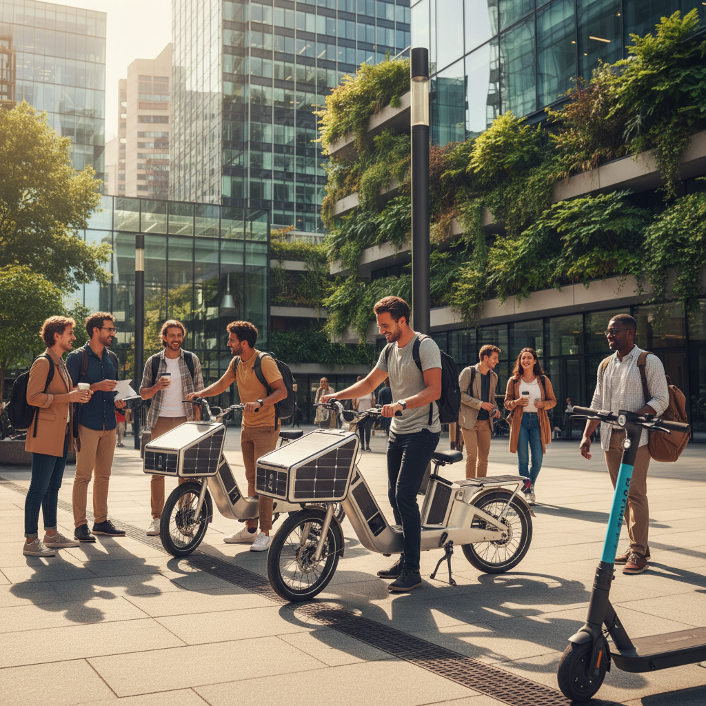 เทรนด์มาแรงปี 2026: อนาคต E-Bike ชาร์จพลังงานแสงอาทิตย์ - solar-ebike-trend-2026