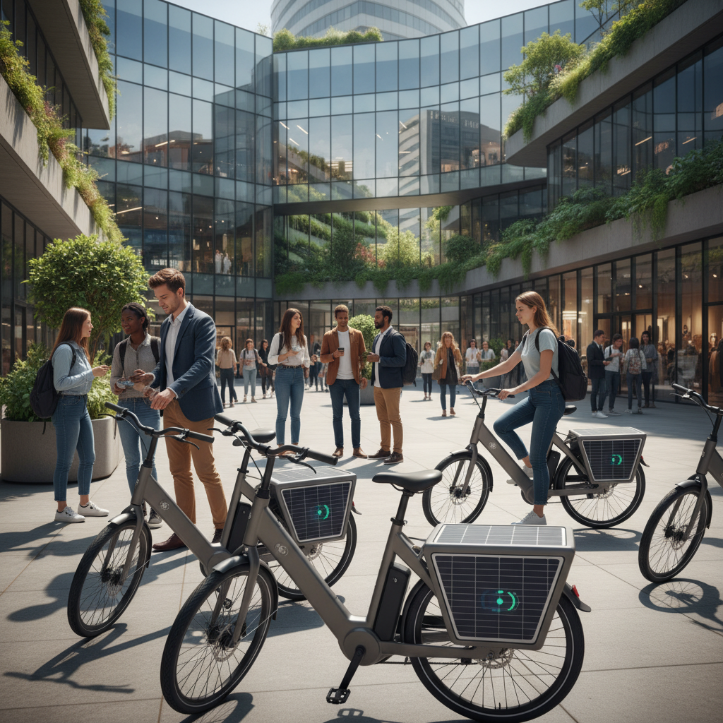 อนาคต EV 2026: E-Bike พลังงานแสงอาทิตย์ ชาร์จเองลดค่าไฟ - solar-powered-ebike-ev-trend