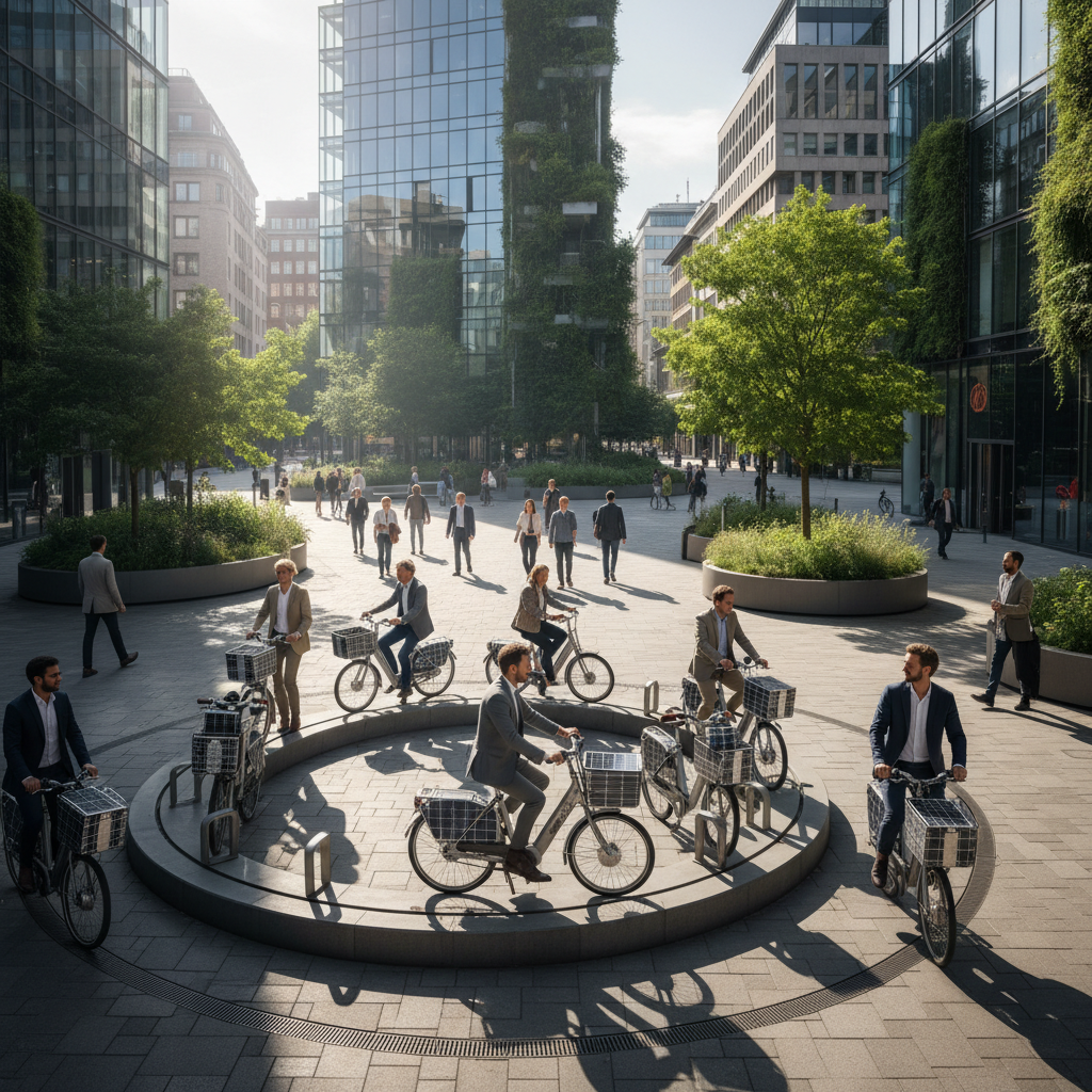 เทรนด์ EV 2027: นวัตกรรม E-Bike โซลาร์เซลล์ ชาร์จไฟได้เอง - solar-powered-ebike-ev-trend