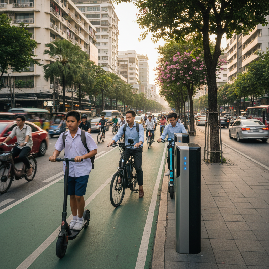 เจาะนโยบาย EV ไทย 2026 รัฐจ่อหนุน E-Bike ขับง่ายเซฟเงิน - thai-ev-ebike-policy-2026