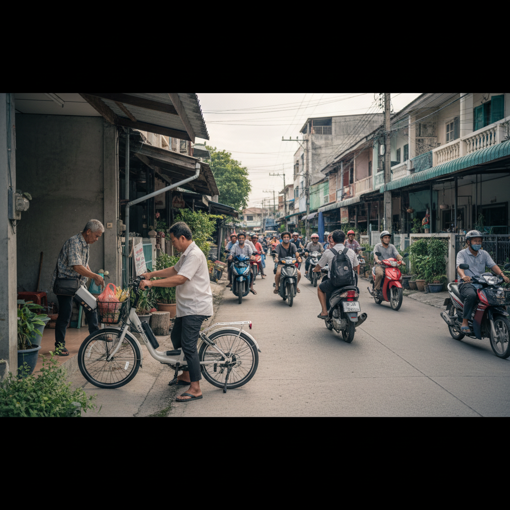 วิเคราะห์ตลาด EV 2026! E-Bike จ่อแทนที่มอไซค์ - thai-ev-market-ebike-2026