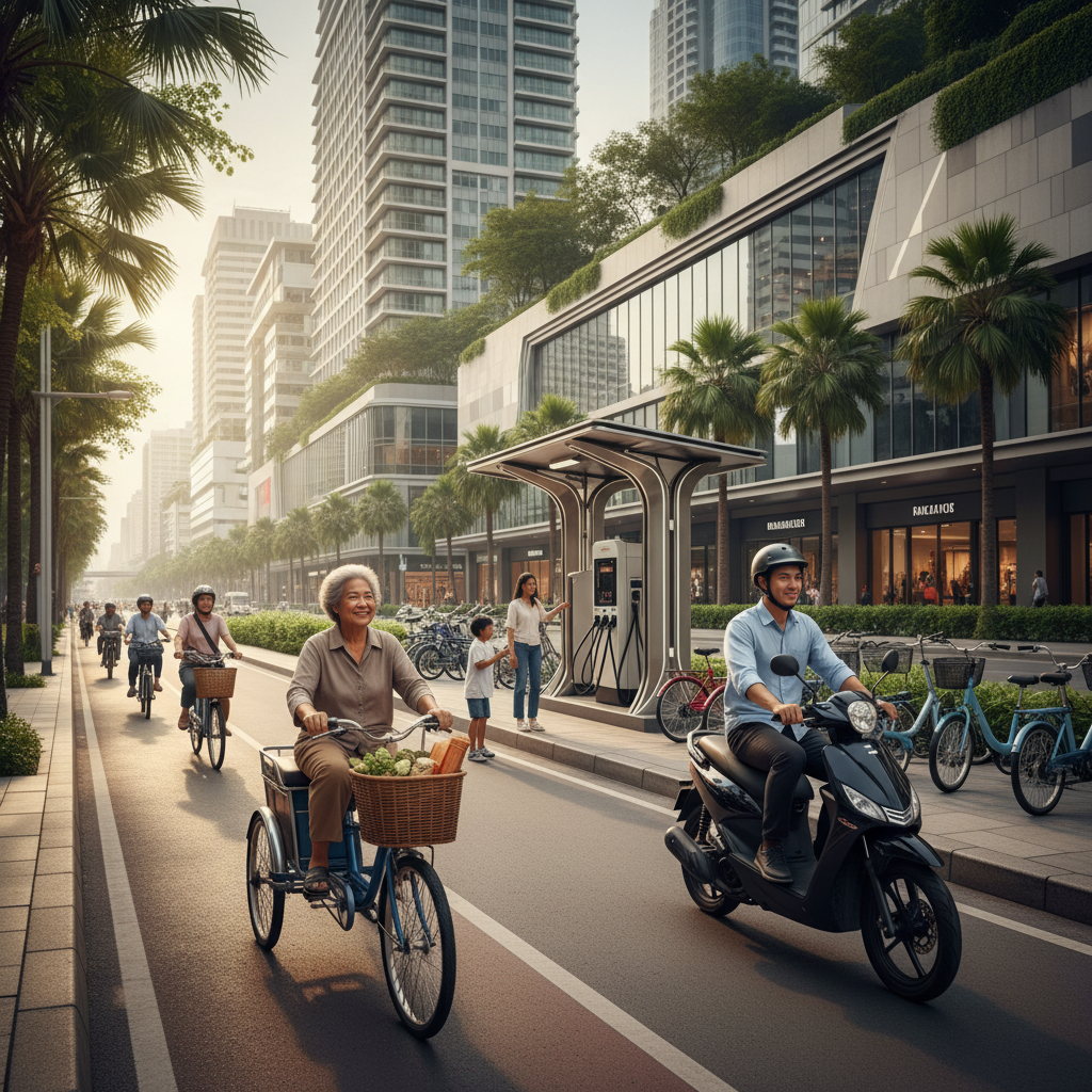 นโยบาย EV 2026! จับตารัฐหนุนส่วนลด E-Bike สกู๊ตเตอร์ไฟฟ้า - thai-ev-policy-trend-2026
