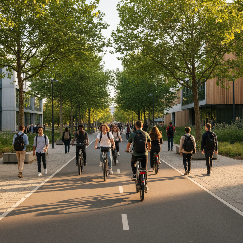 เทรนด์มหา'ลัย 2026: ประกาศเขตปลอดควัน ดันนักศึกษาใช้ E-Bike - university-zero-emission-ebike-trend