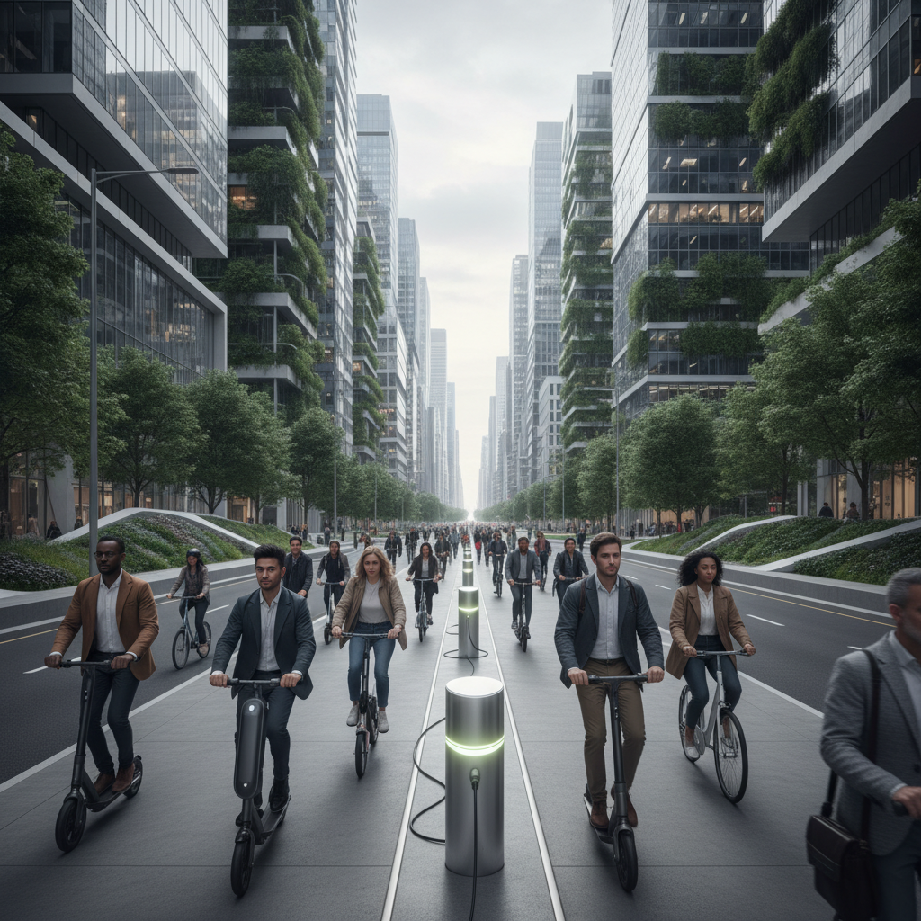 เทรนด์เมืองใหม่ 2026! ดันสกู๊ตเตอร์ไฟฟ้าตอบโจทย์วัยทำงาน - urban-scooter-trend-2026