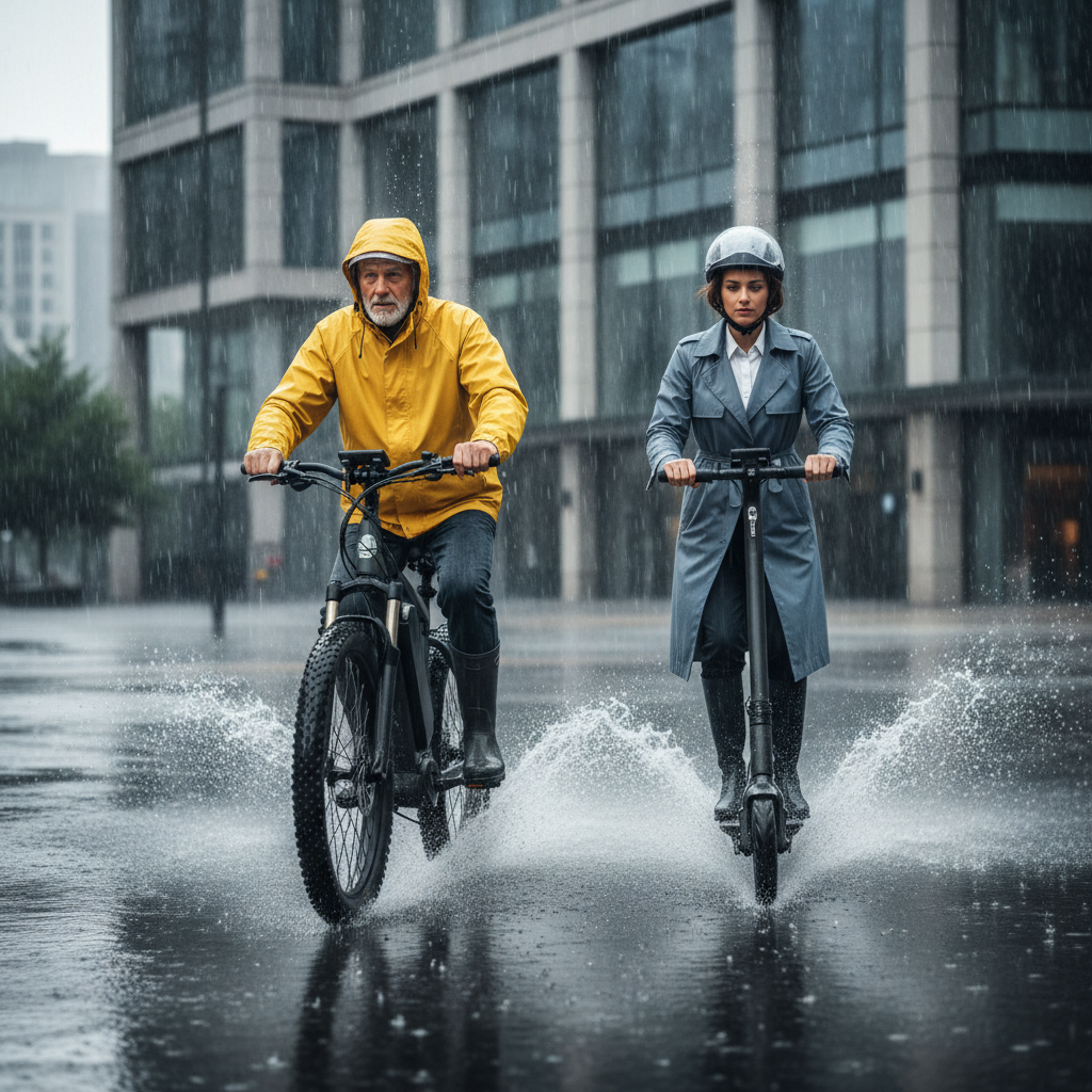 เทรนด์ EV 2026! E-Bike นวัตกรรมกันน้ำ ลุยฝนปลอดภัยไร้กังวล - waterproof-ebike-ev-trend