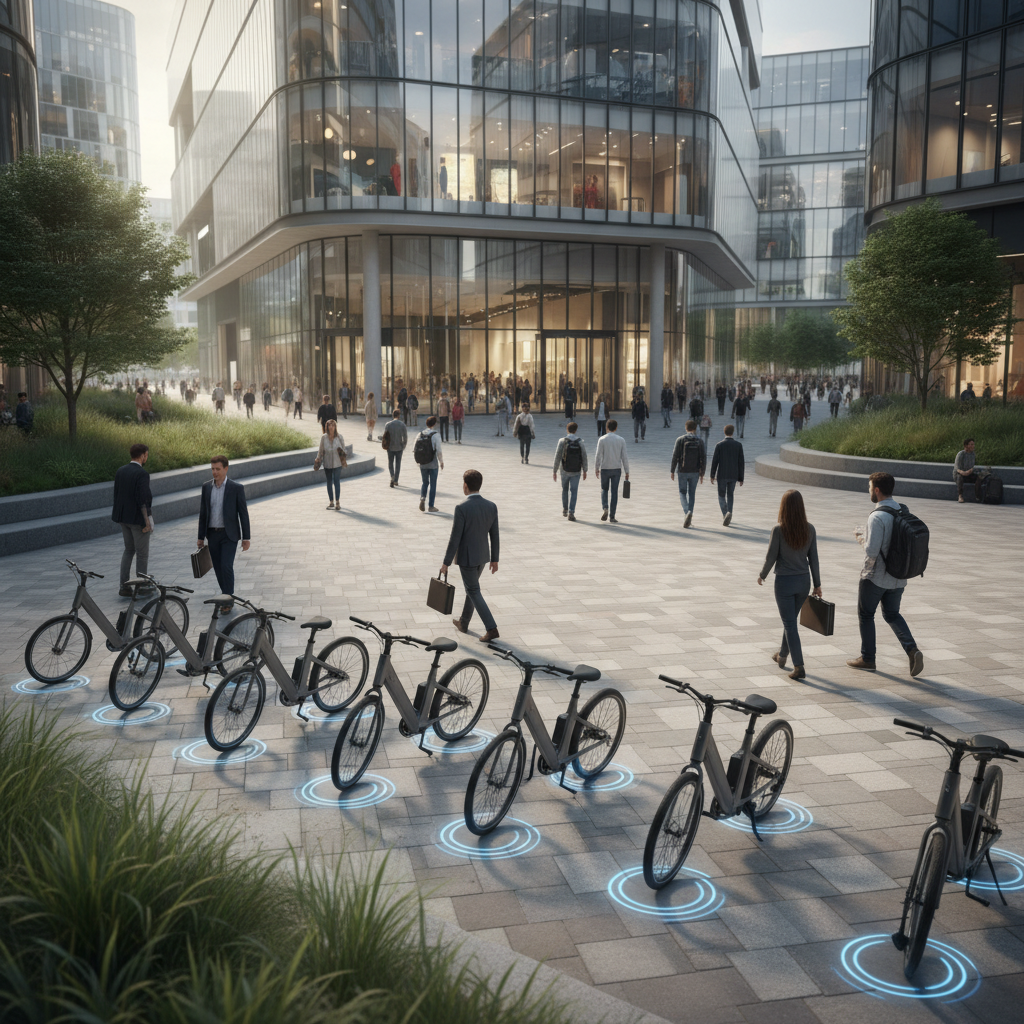 เทรนด์ EV 2026: นวัตกรรมชาร์จไร้สาย E-Bike แค่จอดก็ชาร์จได้ - wireless-charging-ebike-2026