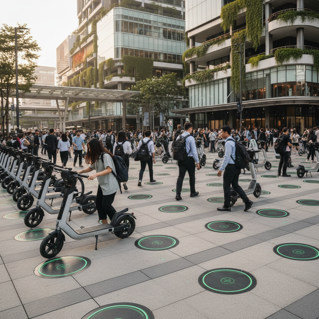 อนาคต EV 2026: นวัตกรรมชาร์จไฟไร้สาย E-Bike สุดล้ำ - wireless-charging-ebike-trend