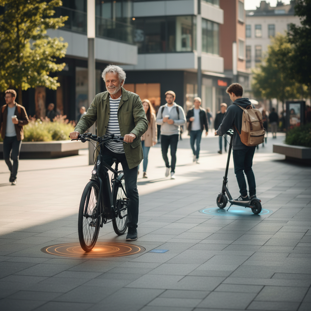 ส่องเทรนด์ 2026: แท่นชาร์จไร้สาย E-Bike ตอบโจทย์ทุกวัย - wireless-charging-ebike-trend