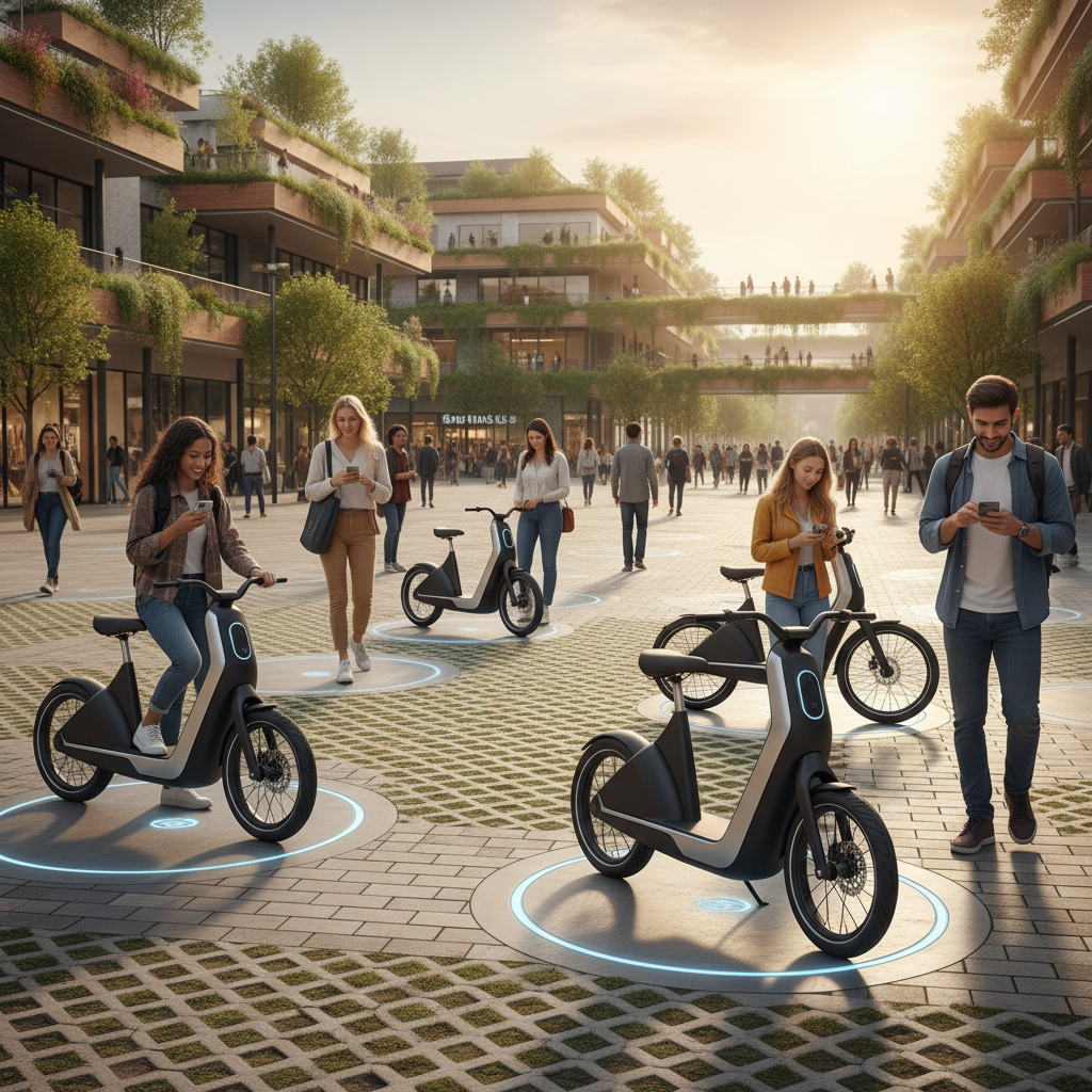 เทรนด์ที่จะมาแรงในปี 2026: ลานจอดชาร์จไร้สายสำหรับ E-Bike - wireless-charging-ebike-trend-2026