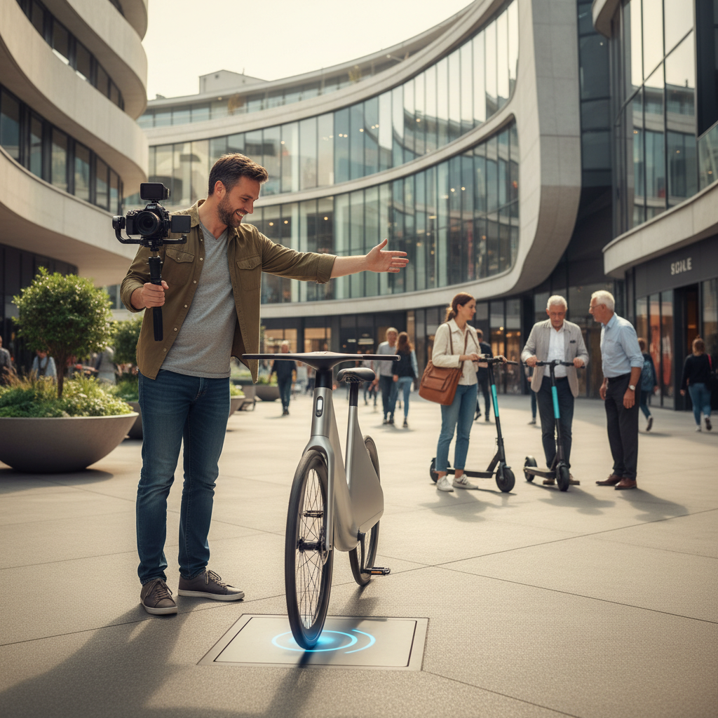 เทรนด์ EV ล่าสุด! E-Bike ชาร์จไร้สาย หมดปัญหาลืมเสียบปลั๊ก - wireless-charging-ebike-trend