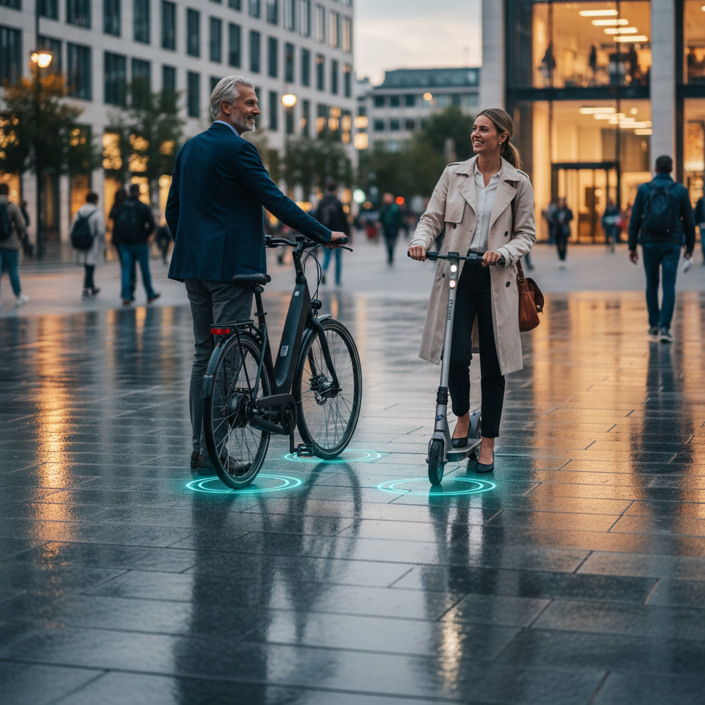 เทรนด์ EV ท้ายปี 2026: แท่นชาร์จไร้สายยกระดับ E-Bike - wireless-charging-ebike-trend