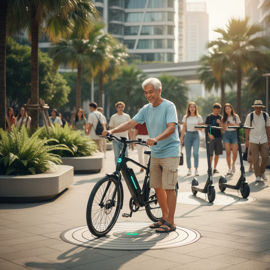 อนาคต EV 2026! นวัตกรรมชาร์จไร้สาย E-Bike สะดวกปลอดภัย - wireless-charging-ebike-trend