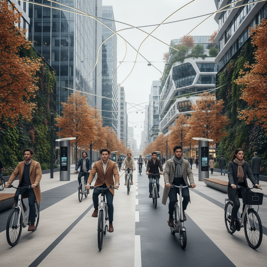 เทรนด์เมืองไร้ควันปลายปี 2026: นโยบายลดคาร์บอนดัน E-Bike - zero-emission-city-ebike-2026