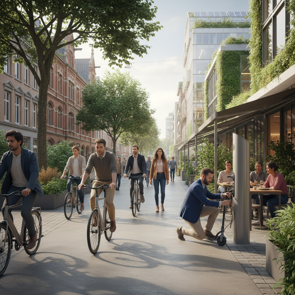อนาคต EV 2026: E-Bike ตอบโจทย์เทรนด์เมือง 15 นาที - 15-minute-city-ebike-trend