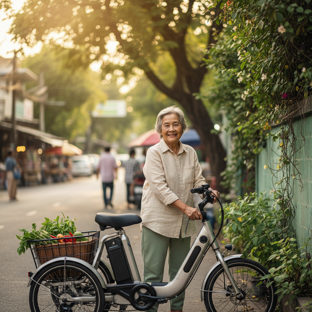 เทรนด์ปี 2027! E-Bike ผู้สูงอายุ ขับง่าย ปลอดภัย เซฟ energy - 2027-senior-ebike-safety-trend