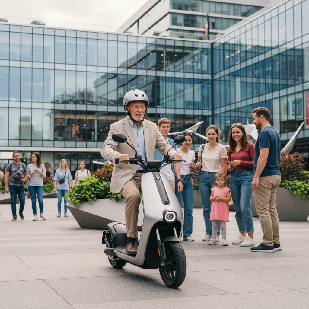 เทรนด์ EV 2026: ระบบเบรก AI สกู๊ตเตอร์ไฟฟ้าเพื่อวัยเก๋า - ai-braking-system-scooter-trend