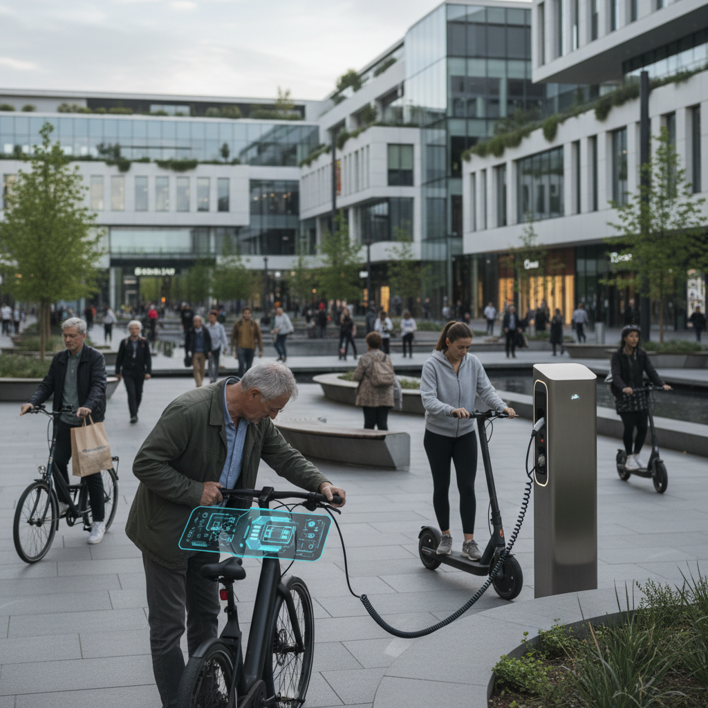 เทรนด์ EV ครึ่งปีหลัง 2026! E-Bike ผสาน AI จัดการ Battery - ai-ebike-battery-trend-2026