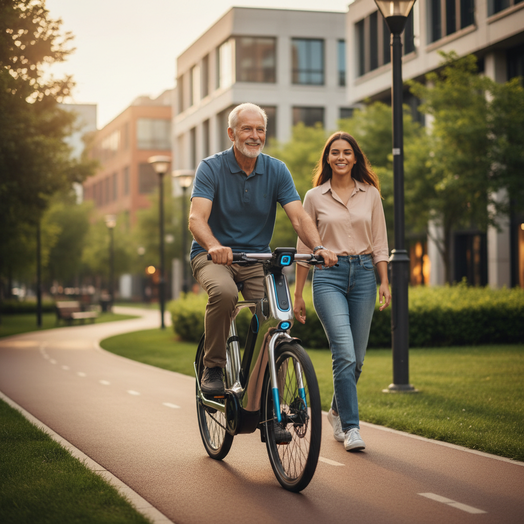 อนาคต EV 2026: E-Bike ผสาน AI ช่วยทรงตัว ขับขี่ปลอดภัย - ai-ebike-safety-ev-trend