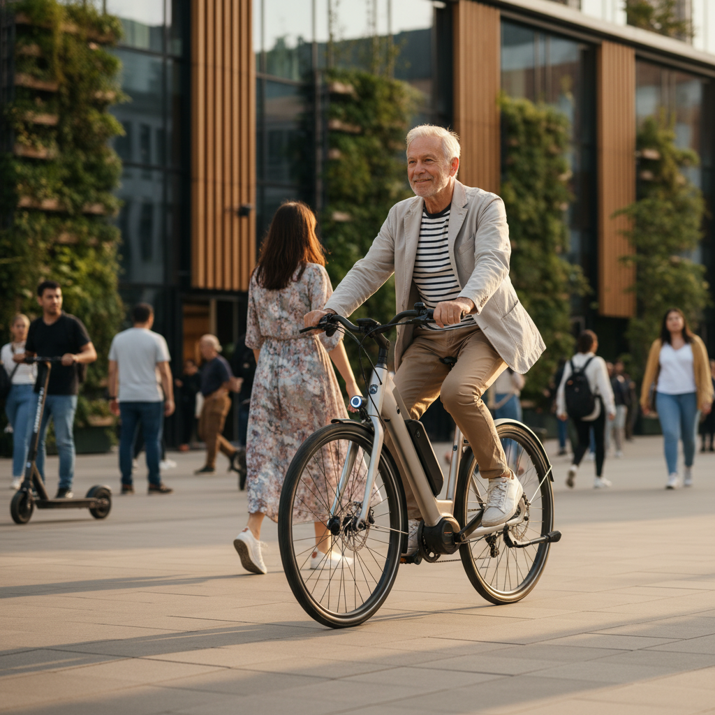 เทรนด์ EV 2026! E-Bike ติดระบบ AI เซ็นเซอร์กันชน - ai-ebike-safety-sensor-trend