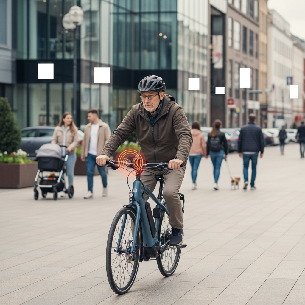 เทรนด์ E-Bike ปี 2026: ระบบ AI ตรวจจับจุดบอด ขับปลอดภัย - ai-ebike-safety-tech-trend