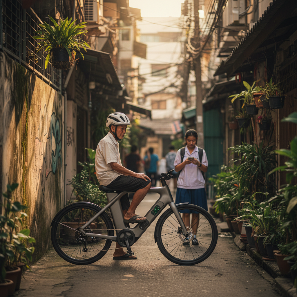 ส่องเทรนด์ EV ท้ายปี 2026: E-Bike มี AI ช่วยเบรกปลอดภัยขึ้น - ai-ebike-safety-trend-2026