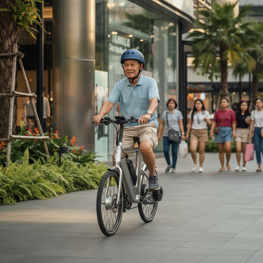 เทรนด์ E-Bike 2026: ระบบ AI ช่วยทรงตัว ลดอุบัติเหตุวัยเก๋า - ai-ebike-safety-trend-2026