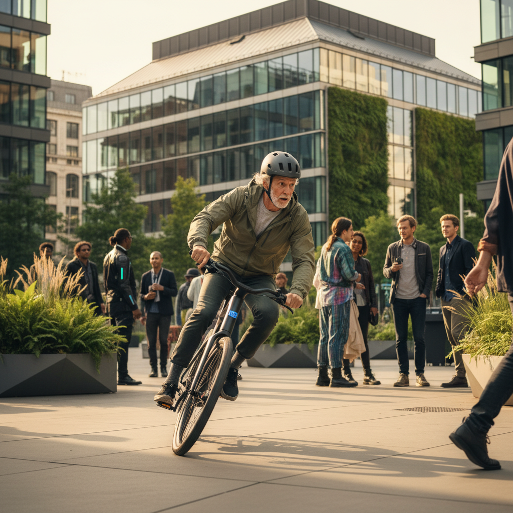 เทรนด์ 2026: E-Bike ผสาน AI ช่วยเบรกฉุกเฉิน ปลอดภัยขั้นสุด - ai-ebike-safety-trend