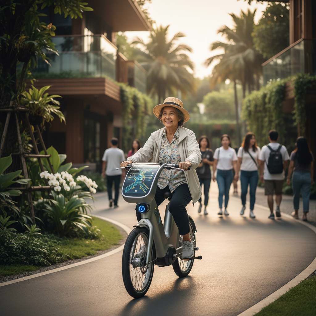 อนาคต E-Bike 2026: จับตาระบบ AI ช่วยเบรกและนำทางอัจฉริยะ - ai-ebike-smart-tech-trend-2026