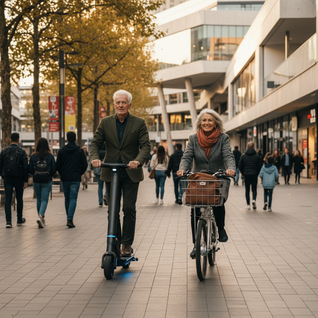 เทรนด์ EV 2026: สกู๊ตเตอร์ไฟฟ้า AI ขับขี่ปลอดภัยขั้นสุด - ai-electric-scooter-trend-2026