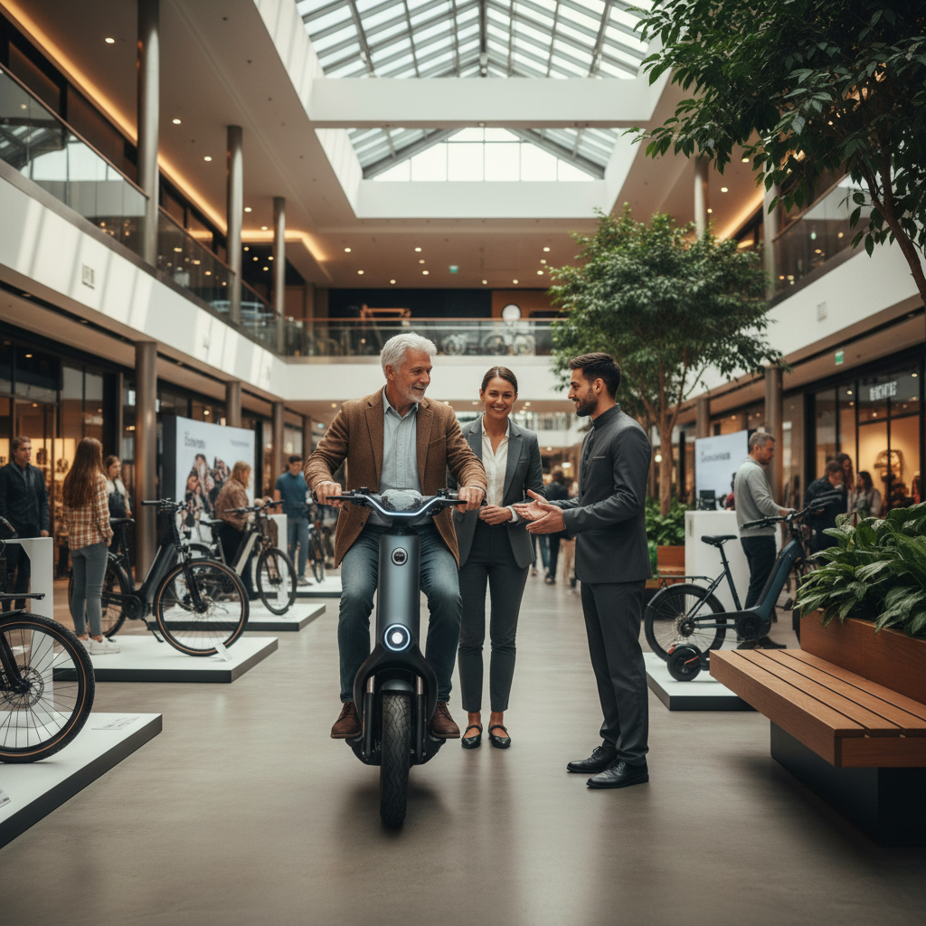 เทรนด์ EV 2026: สกู๊ตเตอร์ไฟฟ้า AI ปลอดภัยขั้นสุด - ai-electric-scooter-trend-2026